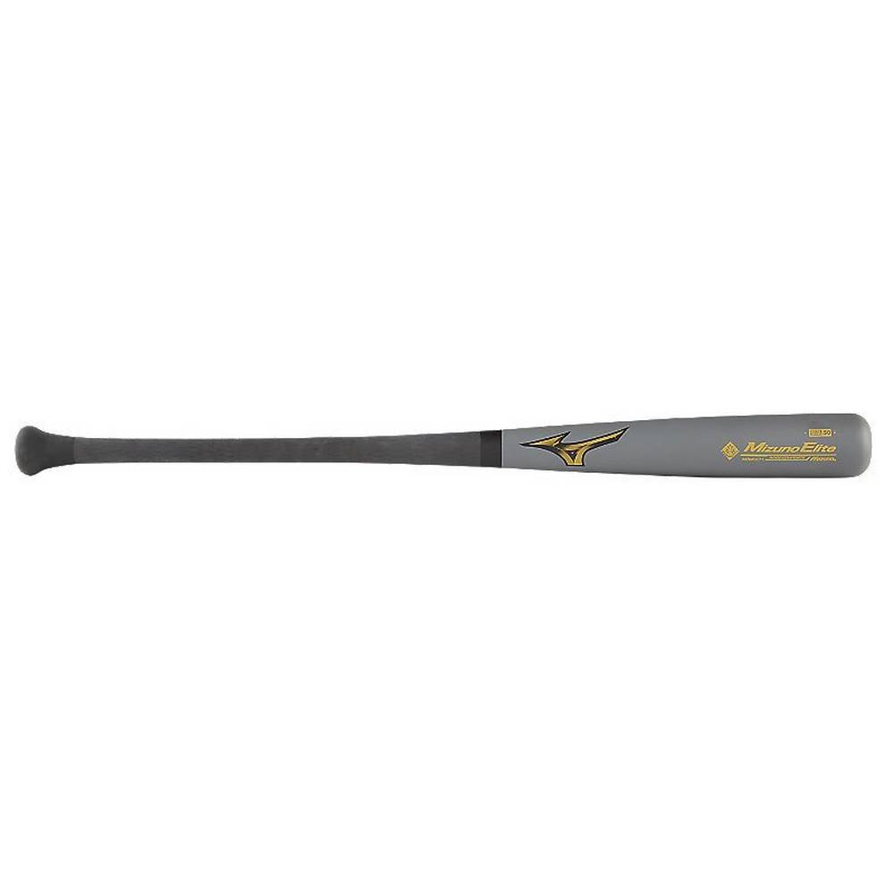 Mens Mizuno MZMC 271 Maple/Carbon Elite Wood Baseball Bat Grey/Black Philippines (HNKMVI187)